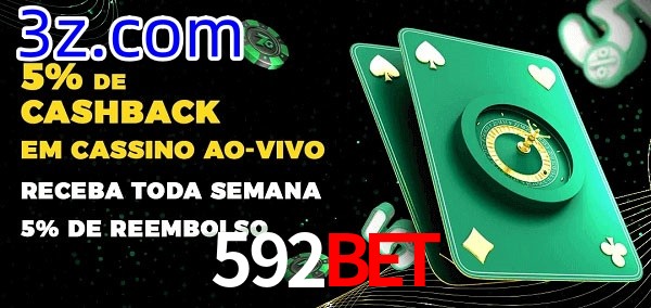 Promoções do cassino ao Vivo 592Bet